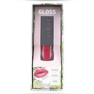 LIQUE Cosmetics Lip Gloss In Bombshell NEW